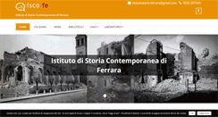 Desktop Screenshot of isco-ferrara.com